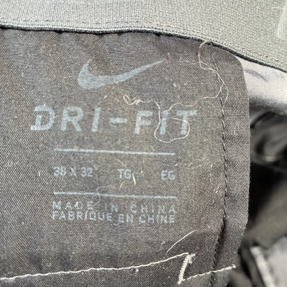 Nike Golf Pants Mens 38x32 Gray Dri-FIT Flat Front Stretch Trousers